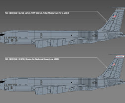 1:144 USAF Boeing KC-135R Stratotanker