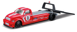 1:64 Maisto Elite Transports Flatbed & Ford GT H.E. Red No.1