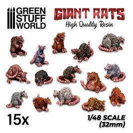 Resin Set Giant Rits – resinové obří krysy (15 ks)