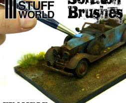 Scratch Brush Pens – čistiace a patinovacie perá so štetinkami (5 ks)