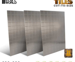 Dungeon Tiles – dlaždice hladomorne 25mm (3 hárky)
