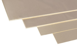 Mosazný plech 100x250X0.25 mm (2 ks)