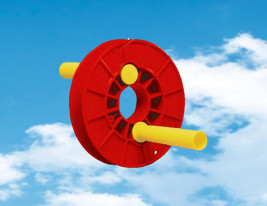 Ovládacia cievka bubnová pre drakov s lankom s dĺžkou 100 m