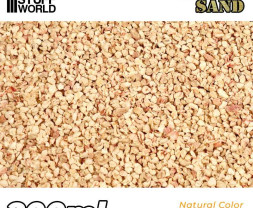 Extra Thick Hobby Sand – Natural 4–6mm (200 ml)