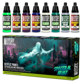 Acrylic Paint Set – Spectral Army (8× 17 ml)