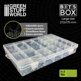 Storage Bits Boxes Large – box veľký s variabilnými úložnými priestormi