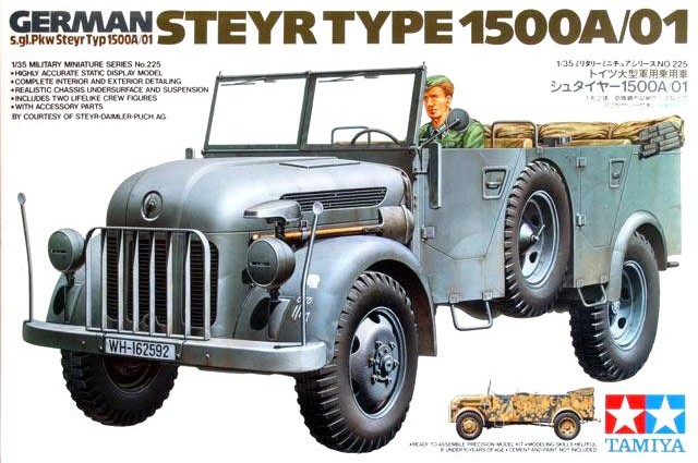 Náhľad produktu - 1:35 Steyr Type 1500A/01
