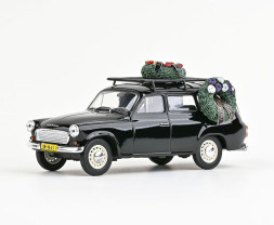 1:43 Škoda 1202 (1964) - pohrebné auto s venci