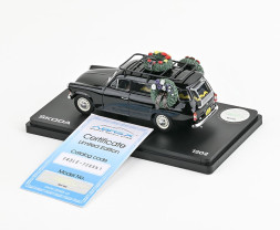 1:43 Škoda 1202 (1964) - pohrebné auto s venci