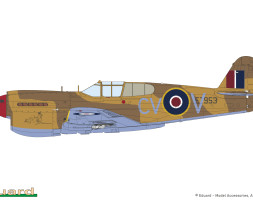 1:48 Curtiss P-40E Warhawk (Dual Combo Royal Class)