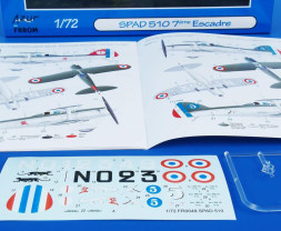 1:72 Blériot SPAD 510 „7éme Escadre“