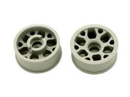 Marka Racing 1:28 Mini-Z 2WD CNC Delrin Flanged Front Wheel 8.5x20mm 0 Offset (Light Grey)