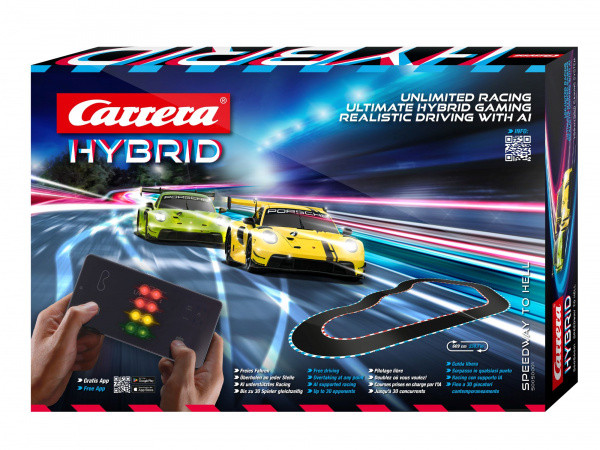 Náhľad produktu - Autodráha Carrera Hybrid – Speedway to Hell, dĺžka 6,09 m