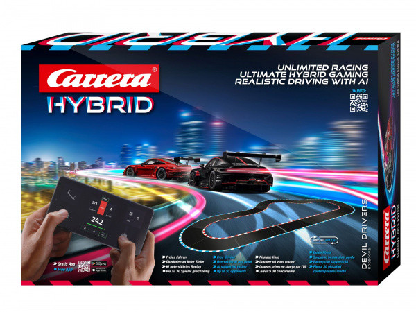 Náhľad produktu - Autodráha Carrera Hybrid – Devil Drivers, dĺžka 6,09 m