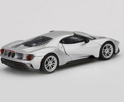 1:64 Ford GT Ingot Silver