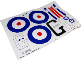 E-flite S.E.5a 0.9m: Samolepky