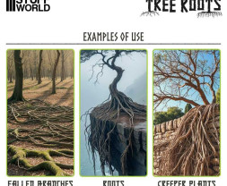 Diorama Tree Roots – korene stromov