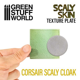 Texture Plate Corsair Scaly Cloak – textúrovacia doštička šupinatý plášť korzára