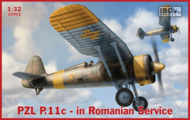 1:32 PZL P.11c „in Romanian Service“