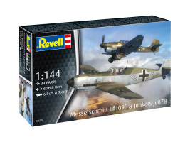 1:144 Messerschmitt Bf 109 E & Junkers Ju 87 B Stuka