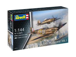 1:144 Supermarine Spitfire Mk.Ia & Hawker Hurricane Mk.I