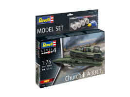 1:76 Churchill AVRE (Model Set)
