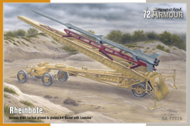 1:72 Rheinbote V-4 Rocket w/ Launcher