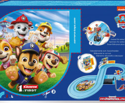 Autodráha Carrera 1. First - Tlapková patrola, dĺžka 2,4 m