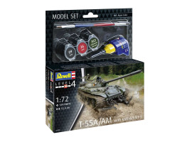 1:72 T-55A/AM w/ KMT-6/EMT-5 Mine Plough (Model Set)