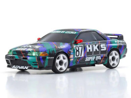 Mini-Z AWD Nissan Skyline GT-R R32 1993 HKS No.87 s vysielačom KT-531P