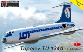 1:144 Tupolev Tu-134A „LOT/Malév“