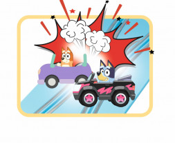 Autodráha Carrera 1. First - Bluey, dĺžka 2,9 m