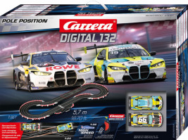Autodráha Carrera Digital 132 - Pole Position, dĺžka 5,7 m