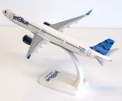 1:200 Airbus A321-271NX, JetBlue Airways, Streamers Tail, Joel Peterson (Snap-Fit)