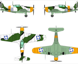 1:48 Morane-Saulnier MS.406C.1 „Finnish Aces“