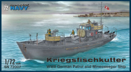 1:72 Kriegsfischkutter „WWII German Patrol and Minesweeper Ship“