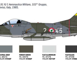 1:48 Fiat G.91R1/R3 „Gina“