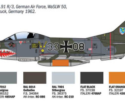1:48 Fiat G.91R1/R3 „Gina“