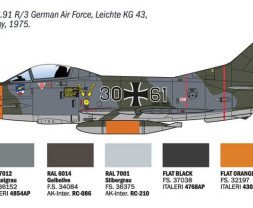 1:48 Fiat G.91R1/R3 „Gina“