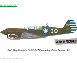 1:48 Curtiss P-40N Warhawk (Royal Class, Dual Combo)