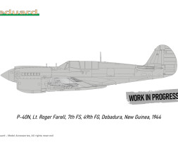 1:48 Curtiss P-40N Warhawk (Royal Class, Dual Combo)
