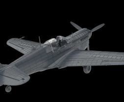 1:48 Curtiss P-40N Warhawk (Royal Class, Dual Combo)