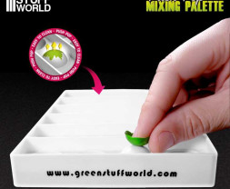 Flexibilná miešacia paleta Push-Pop Green Stuff World