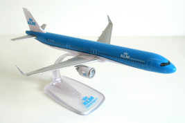 1:200 Airbus A321-252NX KLM Royal Dutch Airlines ″2018s″ Colors, Named ″Koninginnepage / Swallowtail″ (Snap-Fit)