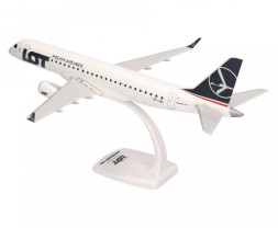 1:100 Embraer ERJ-195LR (ERJ-190-200 LR) LOT Polish Airlines ″2010″ Colors (Snap-Fit)