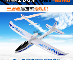 RC Sky King 3-Channel Glider (Blue)