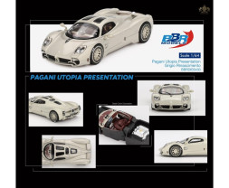 1:64 PAGANI UTOPIA PRESENTATION GRIGIO RINASCIMENTO 2023