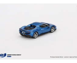 1:64 Ferrari 296 GTB Blu Corsa 2024