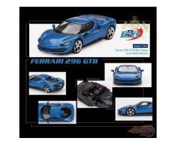 1:64 Ferrari 296 GTB Blu Corsa 2024