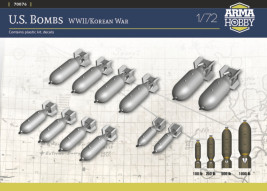 1:72 US Bombs (WWII / Korean War)